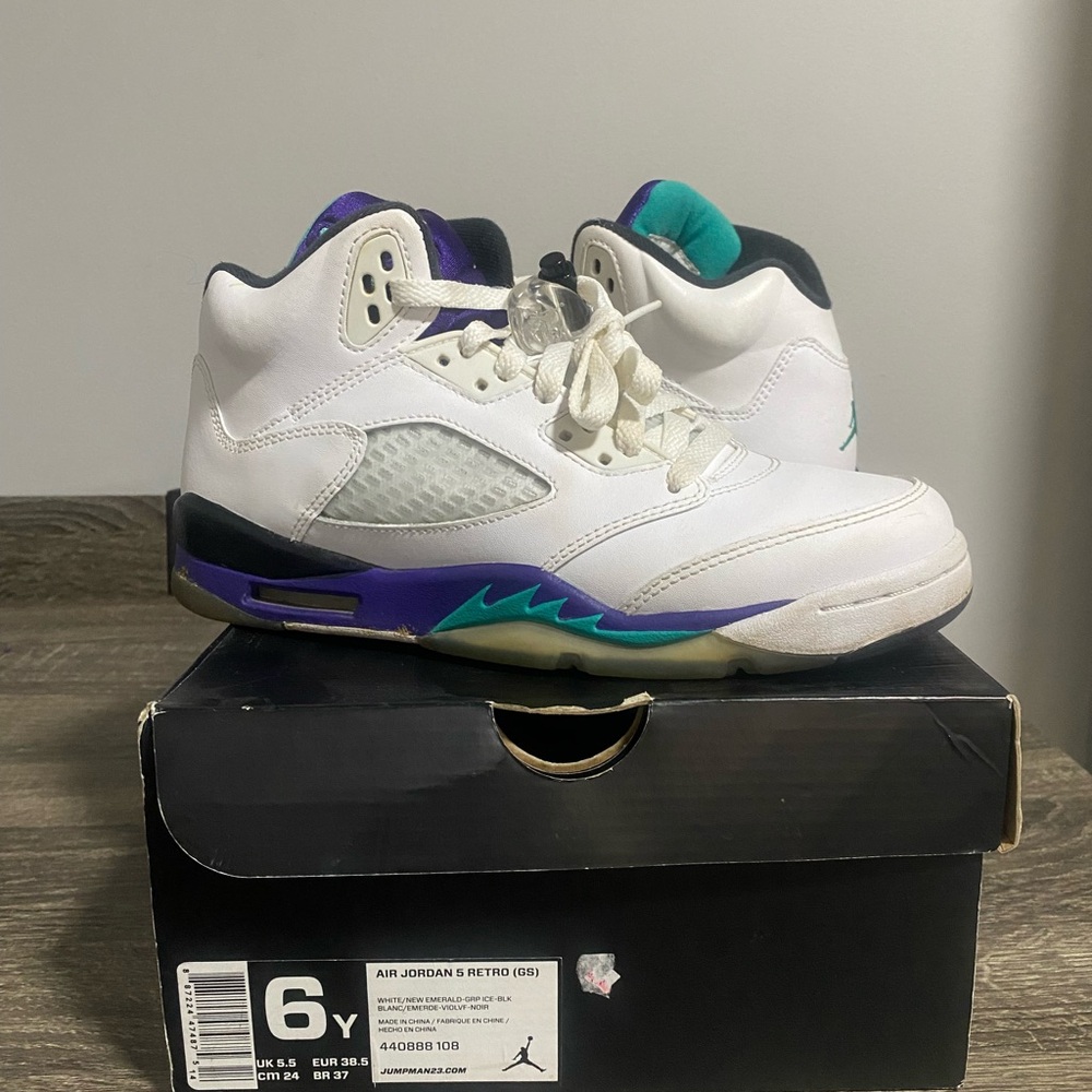 Jordan retro grape 5s